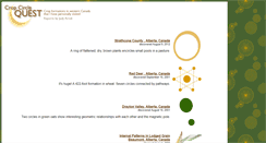 Desktop Screenshot of cropcirclequest.com